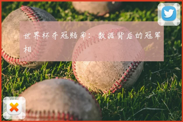 世界杯夺冠赔率：数据背后的冠军相
